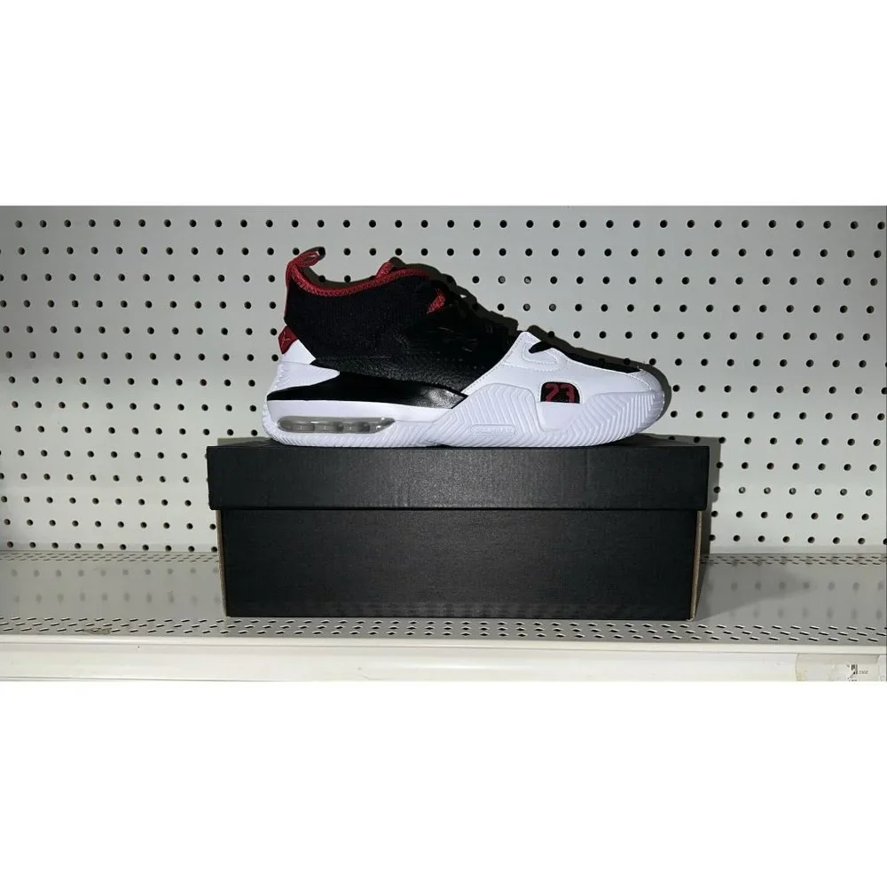 Jordan Stay Loyal 2 Mens Basketball Shoes Size 10 Black Red White DQ8401-061